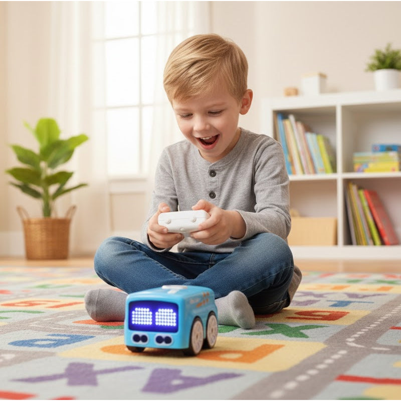 Mini Gesture-Sensing Smart Bus Toy