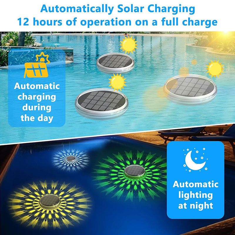 Solar Charging Floating Pool Light