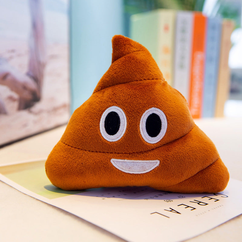 Funny Poop Emoji Plush Pillow