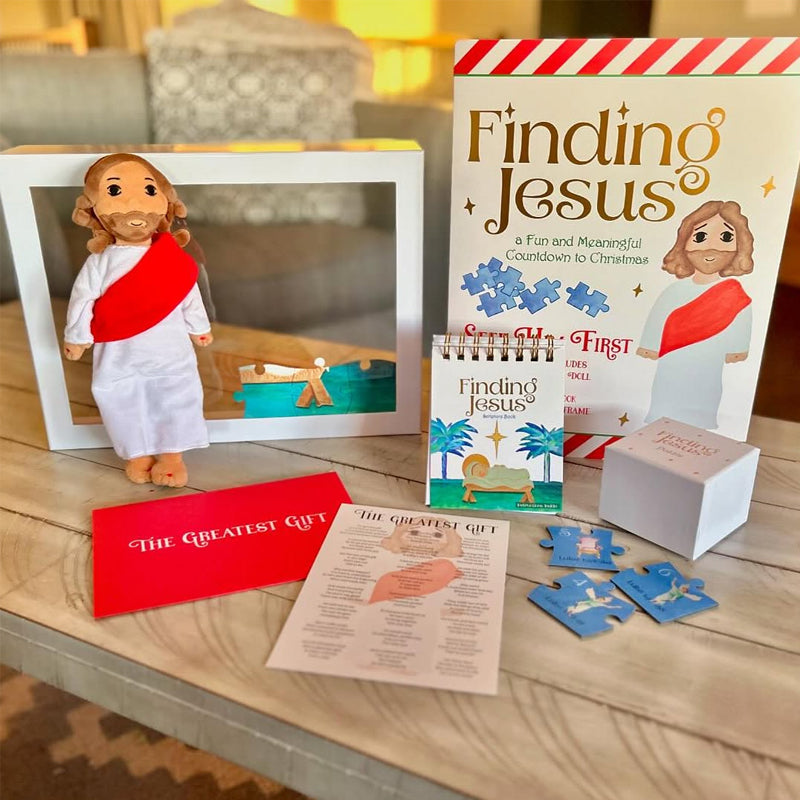 Jesus Nativity Christmas Countdown Box