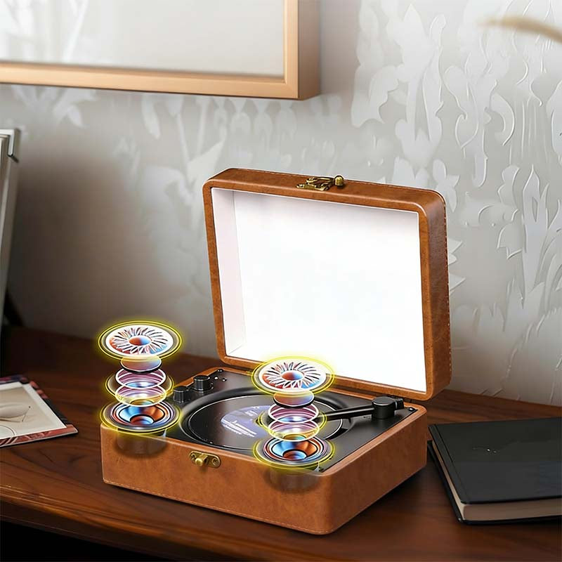 Portable Retro CD Bluetooth Music Player