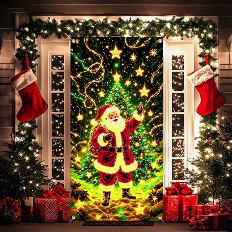 🎄 Christmas Door Banner Decoration Set
