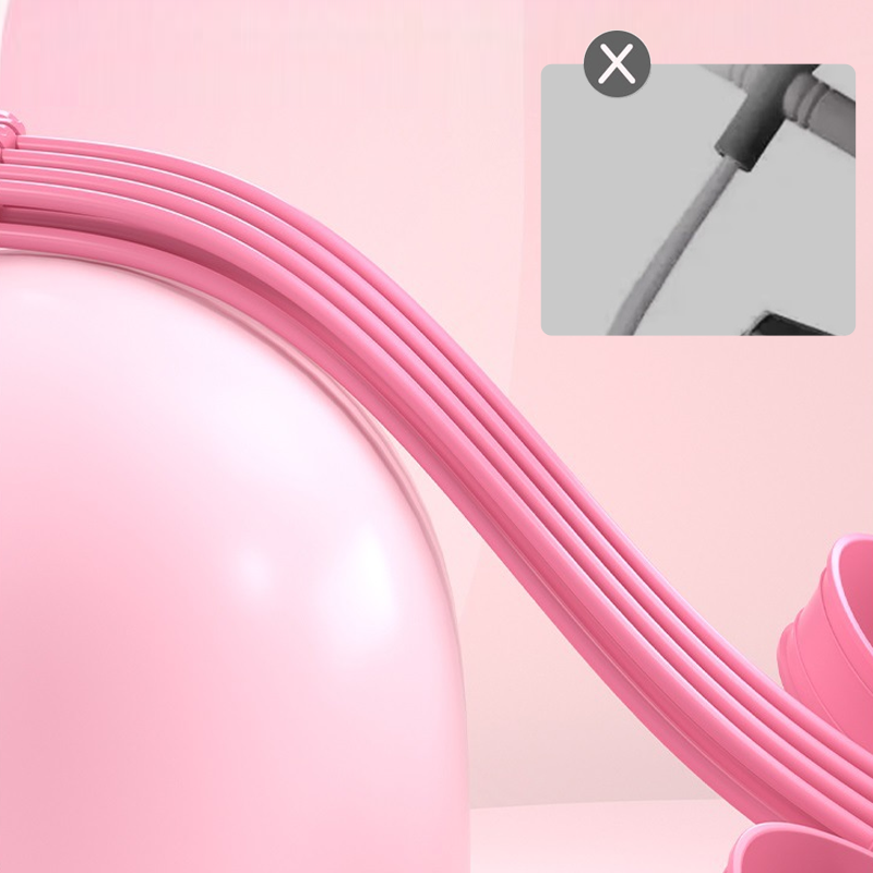 Foot Pedal Resistance Trainer Home Exercise Pull Rope