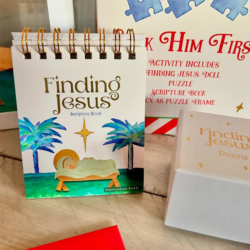 Jesus Nativity Christmas Countdown Box