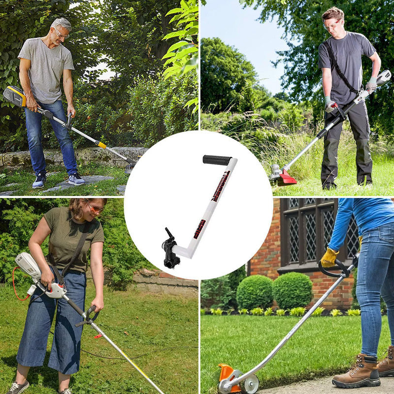 Ergonomic Handheld String Trimmer Handle with Shoulder Strap
