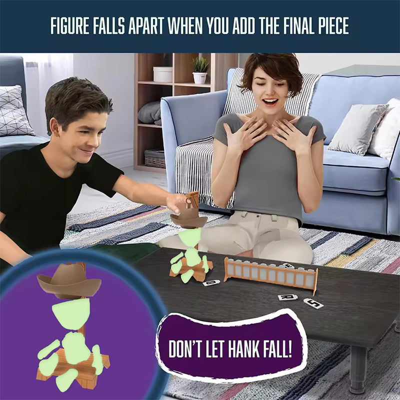 Magnetic Hanging Gallows Strategy Game