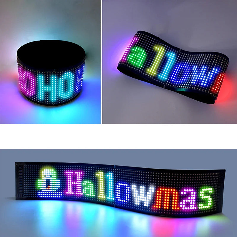 Ultra-Thin Flexible Bluetooth LED Screen