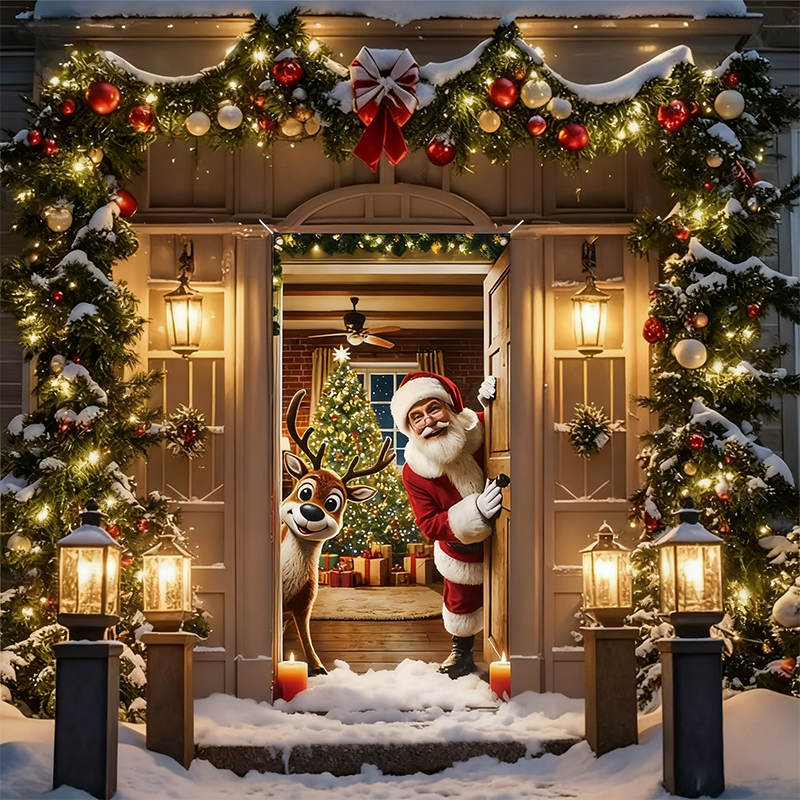 🎅Santa Claus Door Sticker Decoration