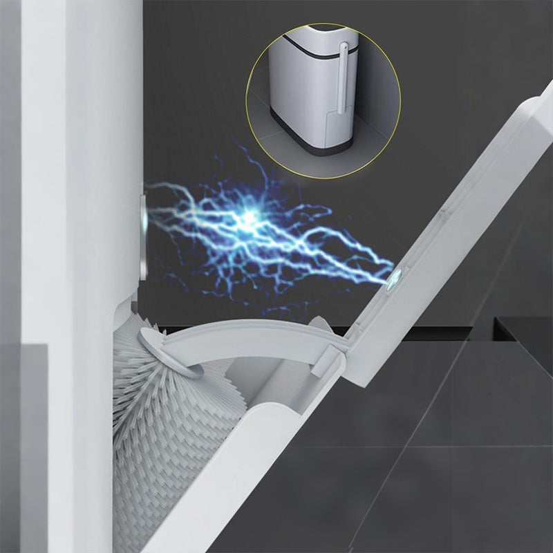 Slim Press-Lid Trash Can for Tight Spaces