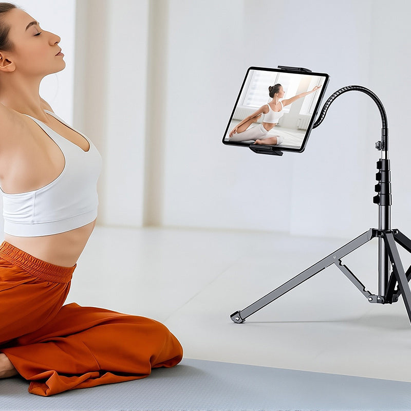 Tablet Stand Holder with Adjustable Gooseneck