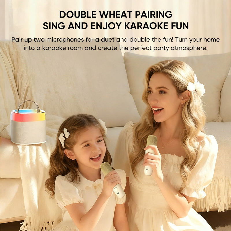 Wireless Karaoke Speaker with Microphone