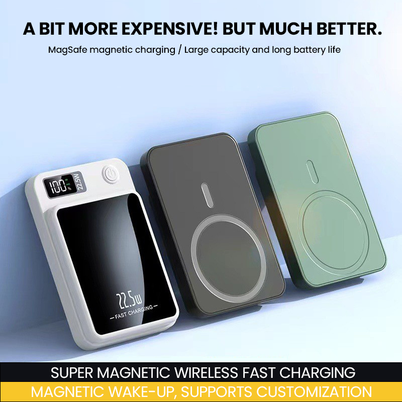 Magnetic Digital Display Power Bank 10000mAh