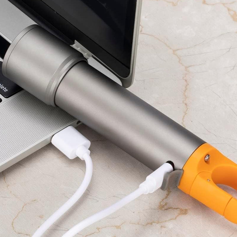 Zoomable Telescopic Focused Multi-functional High-intensity Flashlight