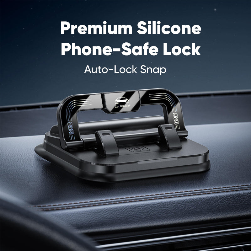 Foldable Silicone Parking Plate Phone Holder