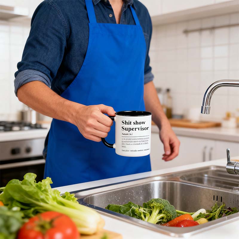 Elegant Ceramic Coffee Mug with Gift Box