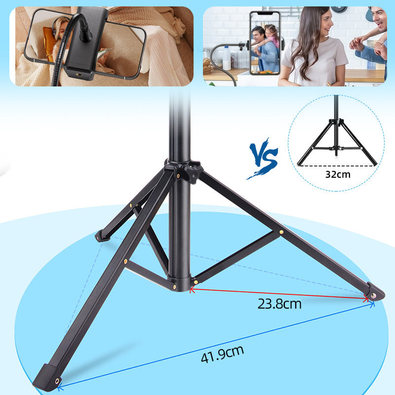 Tablet Stand Holder with Adjustable Gooseneck