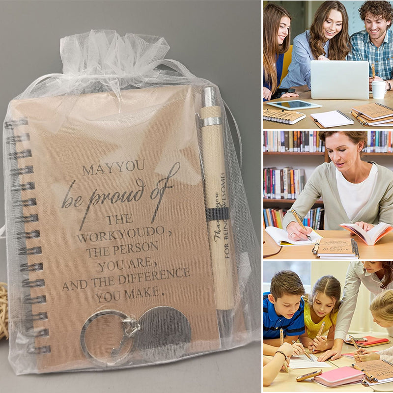 Eco-Friendly Bamboo Stationery Gift Set