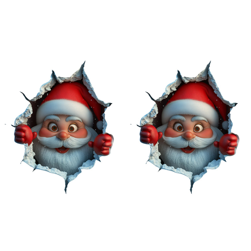 Santa Claus Wall Sticker Set