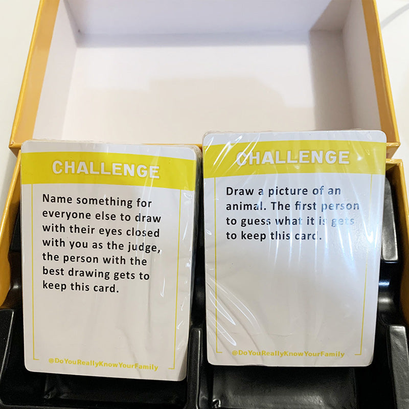 Family Fun Learning Card Game