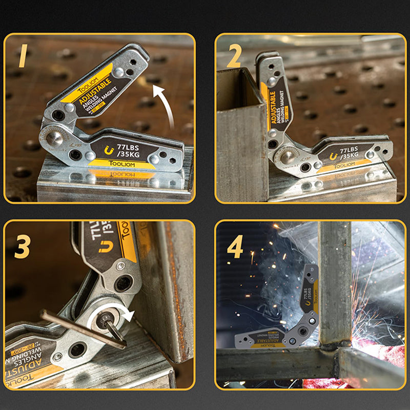 Adjustable Magnetic Welding Magnets
