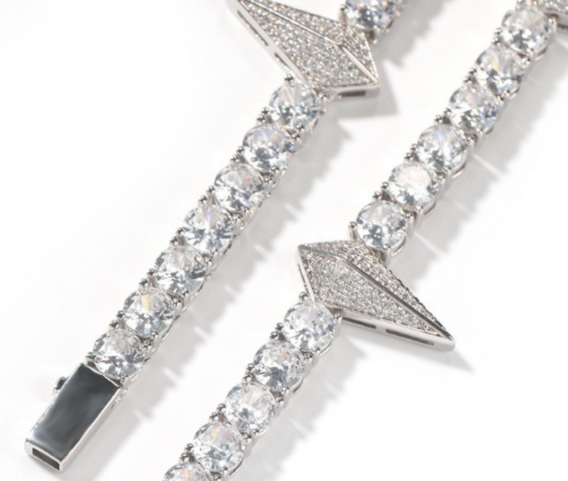 Rhinestone Panther Hip Hop Bracelet