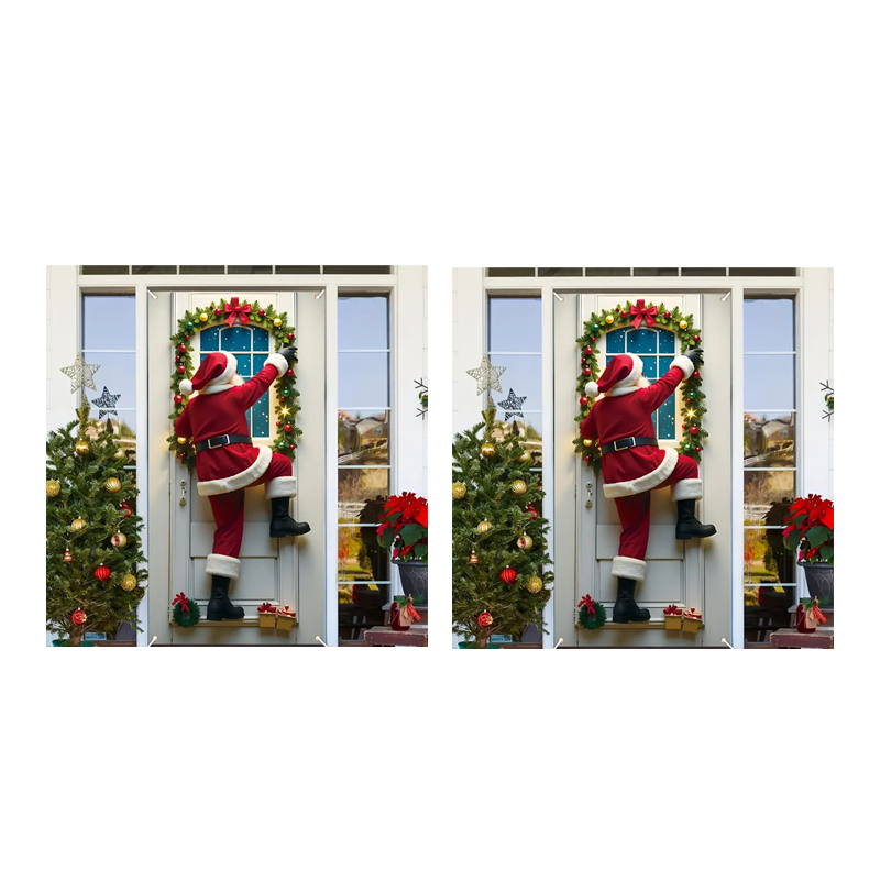 🎅Santa Claus Door Sticker Decoration