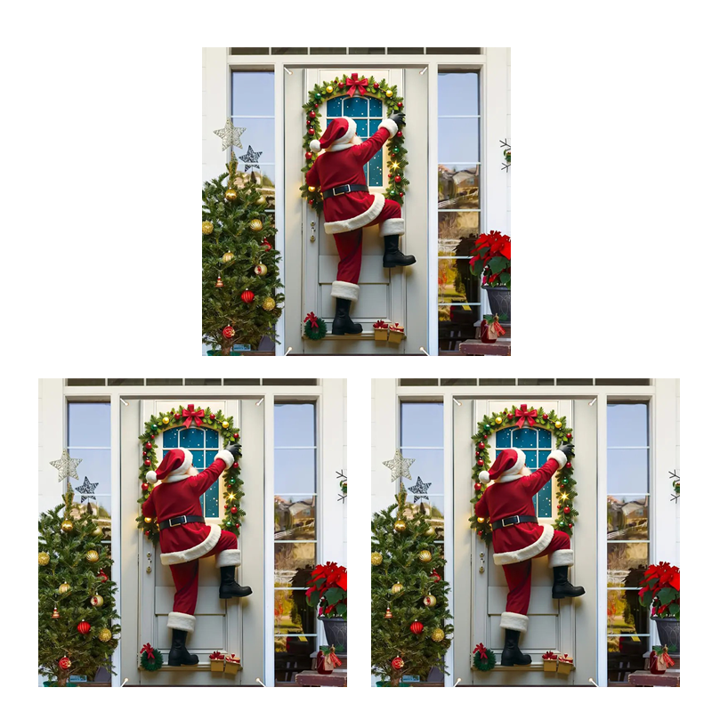 🎅Santa Claus Door Sticker Decoration