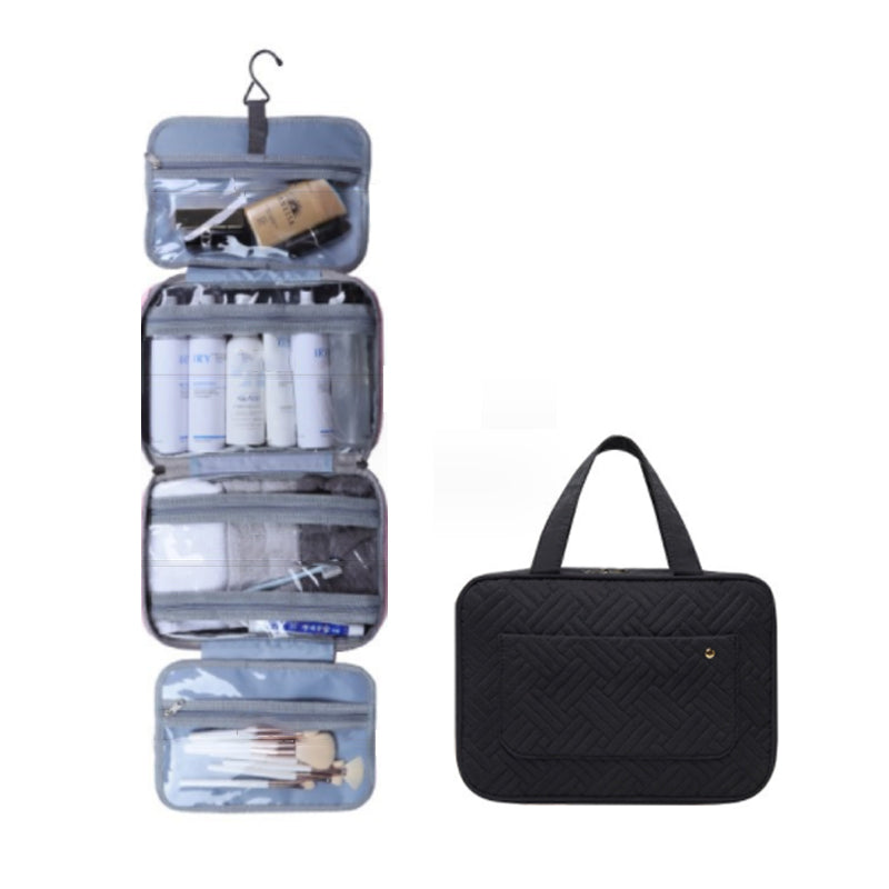 Perfect For Traveling - Toiletry Bag For Women With Hanging Hook