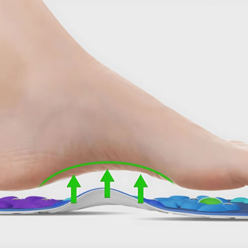 Cuttable magnetic insoles