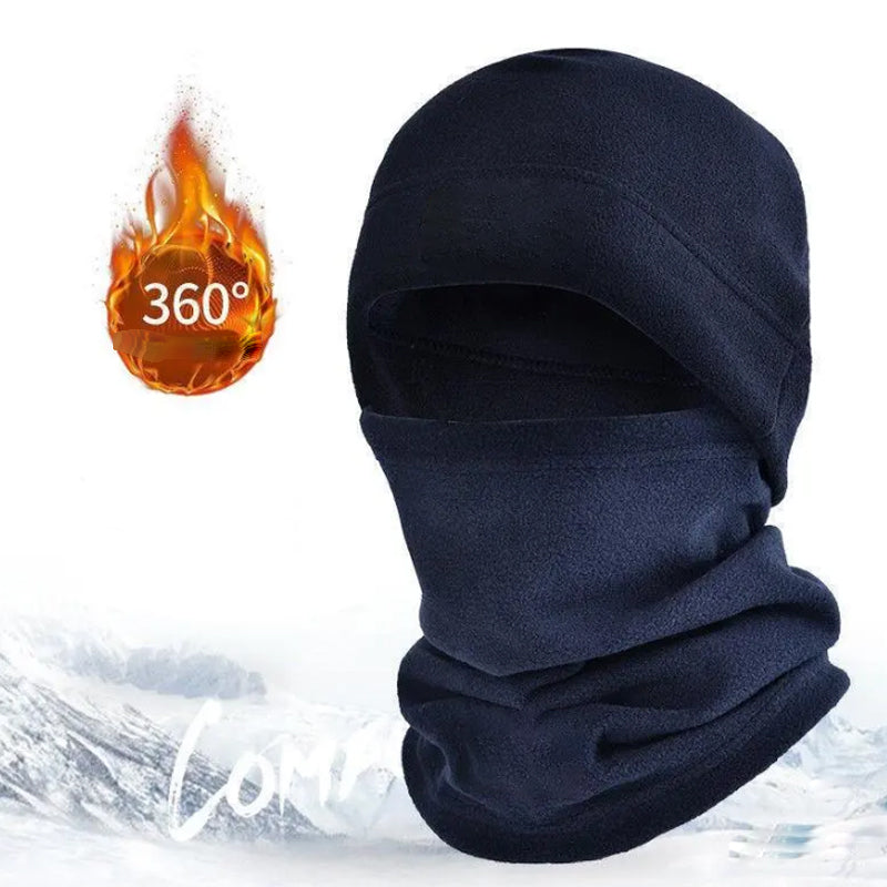 Outdoor Fleece-lined Windproof Neck Protection Face Mask/Hat