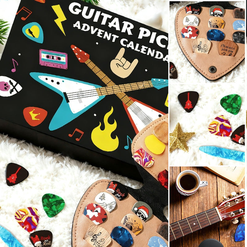 Christmas Guitar Pick Countdown Blind Box