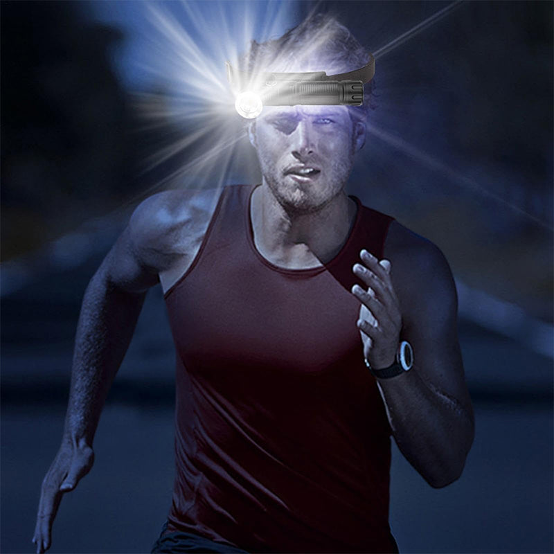 XPG LED Rechargeable Headlamp & Flashlight