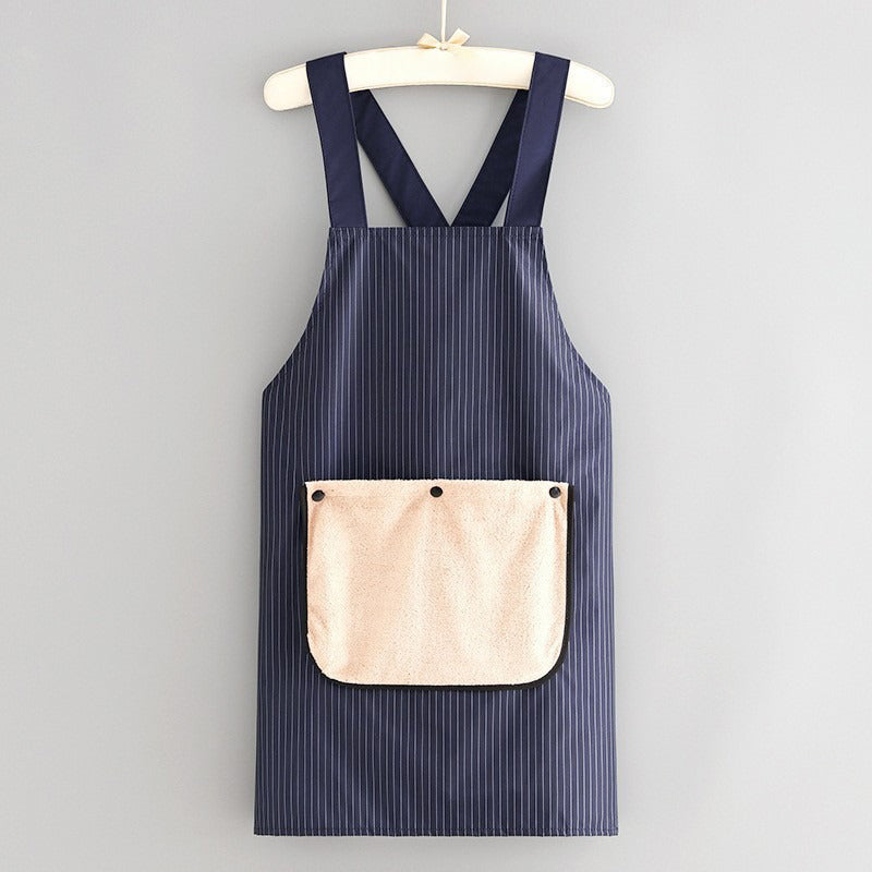 Detachable Waterproof Hand-Wiping Apron