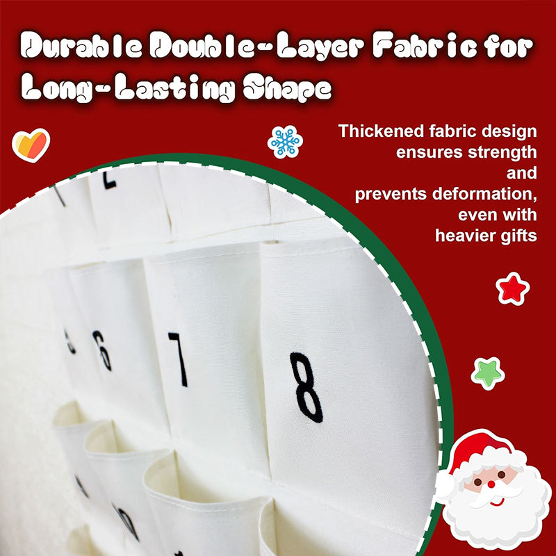 Christmas Countdown Hanging Calendar Bag