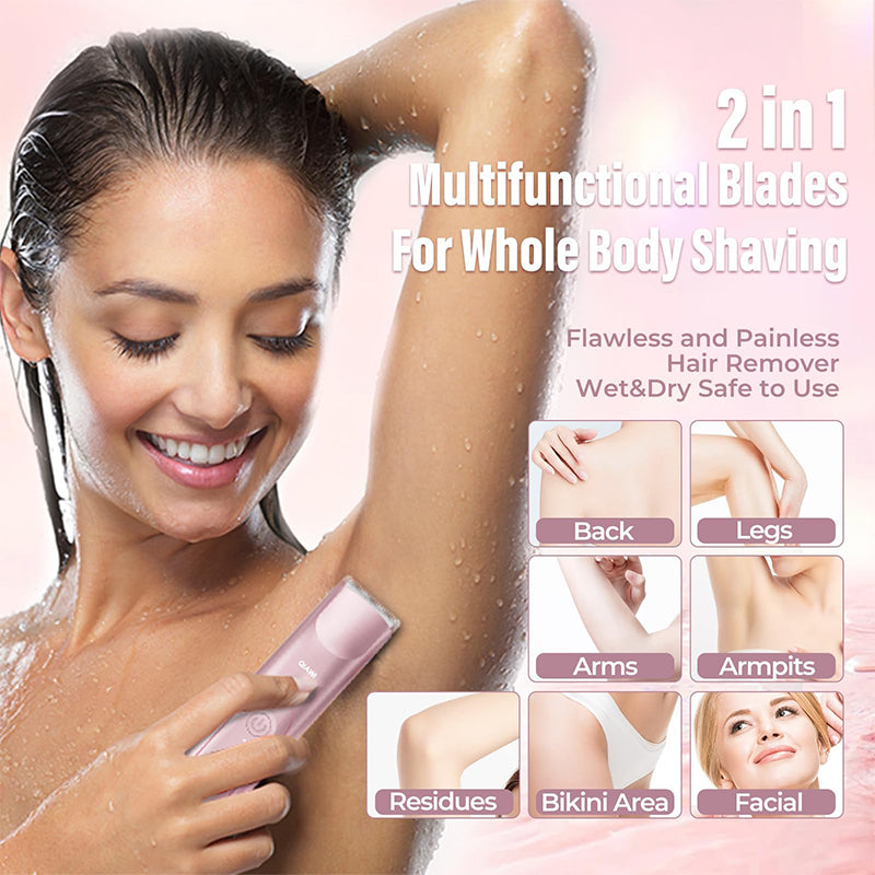 2‑in‑1 Women’s Electric Shaver