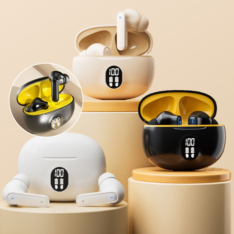 S510 Bluetooth Earbuds – Noise Cancelling, Digital Display