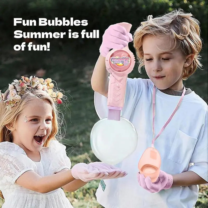 Handheld Smoke Bubble Sword Machine