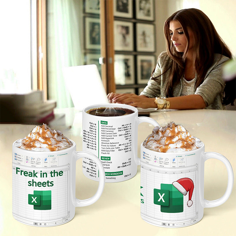 Funny Excel Mug for Office Lovers