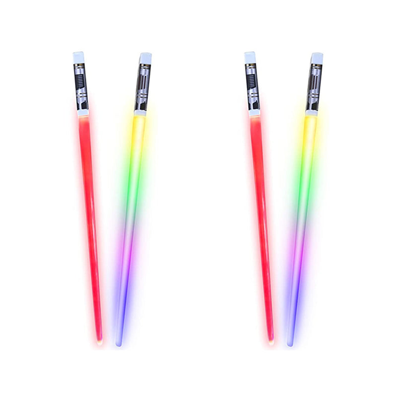 LED 9 colors luminous chopsticks