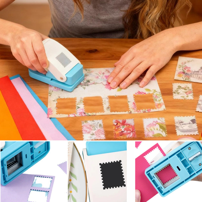 Kids DIY Stamp Embossing Punch