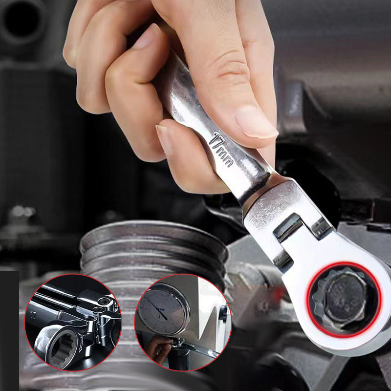 Adjustable Ratchet Wrench Set