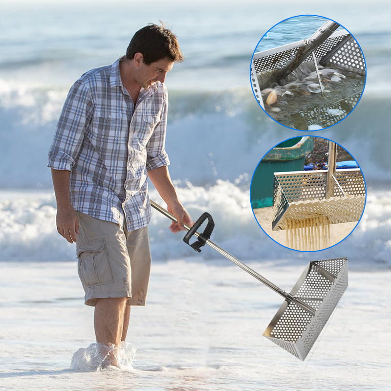 Foldable Stainless Steel Sand Scoop