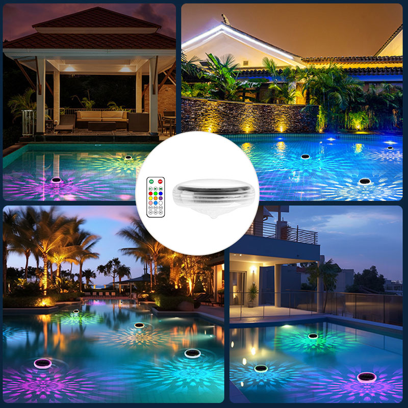 Solar Charging Floating Pool Light