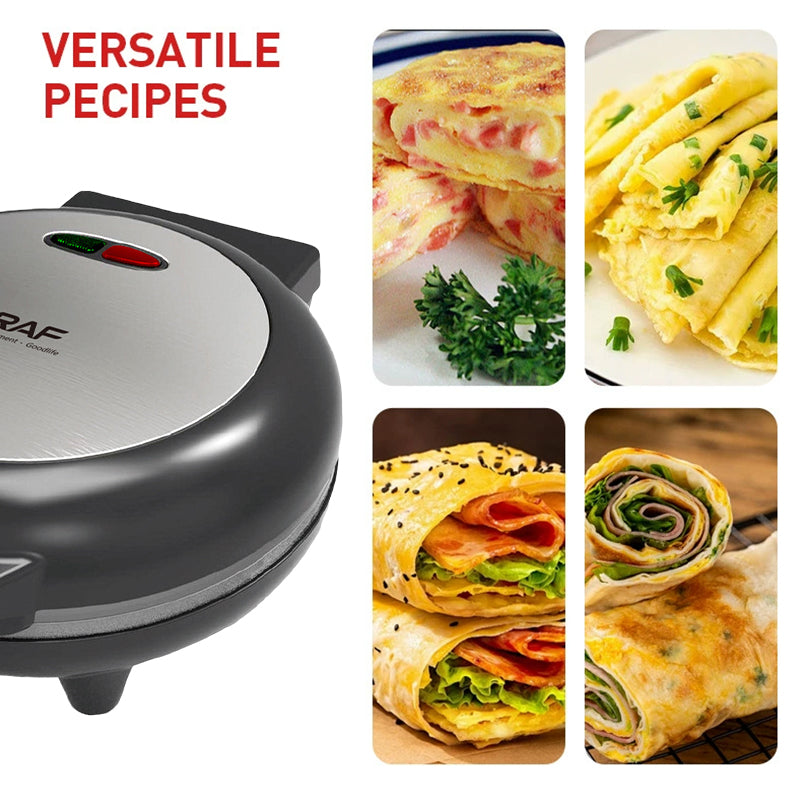 Dual-Zone Electric Omelette Maker