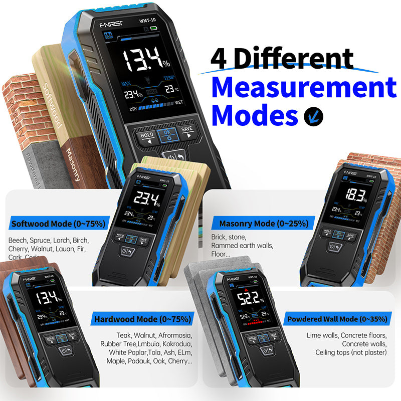 Digital Wood & Wall Moisture Meter