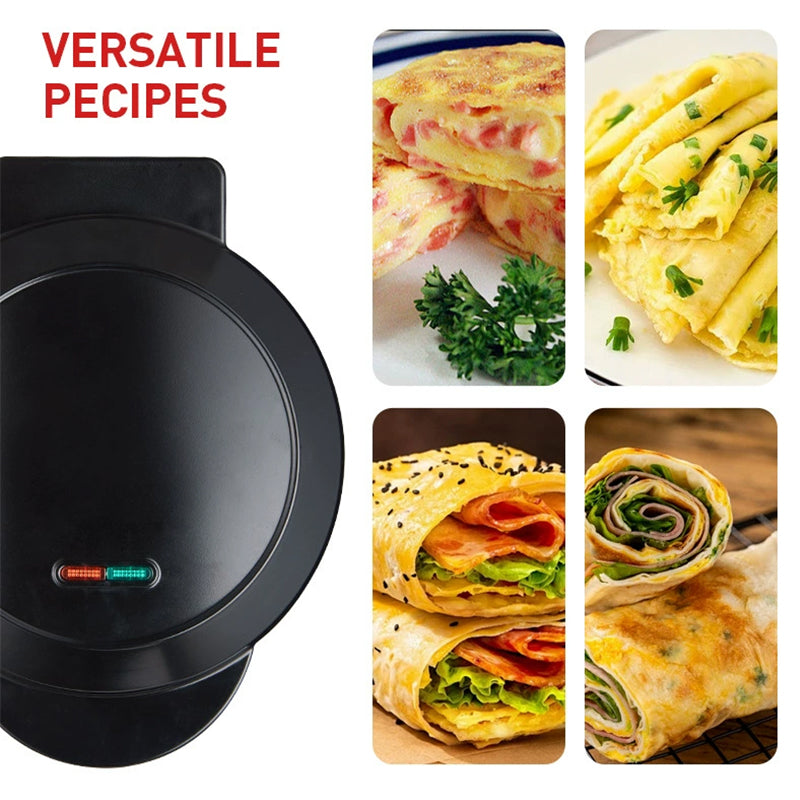 Dual-Zone Electric Omelette Maker