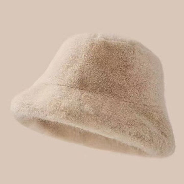 Bucket Hats Fashion Outdoor Fisherman Hat with Fleece