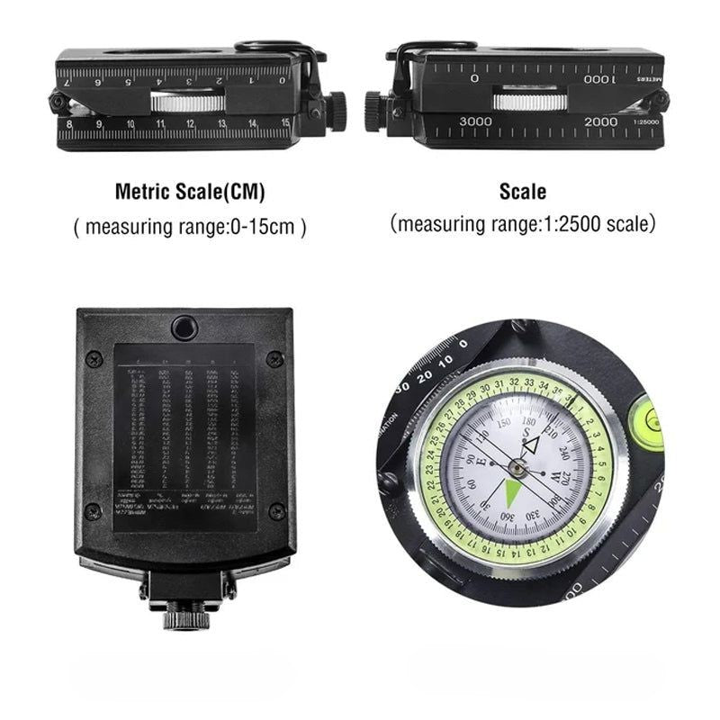 Multifunctional Military Aiming Navigation Compass