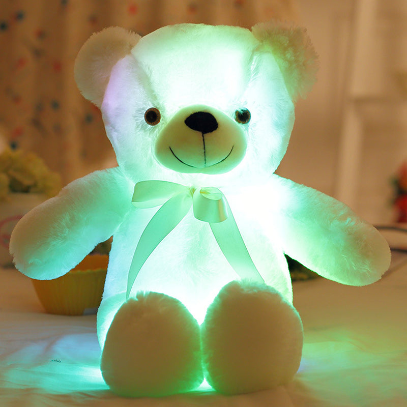 LED Light-Up Teddy Bear Plush Toy