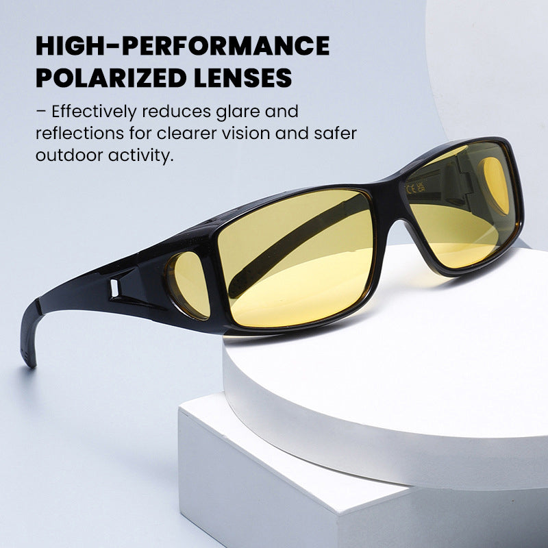Polarized Night Vision Driving Glasses